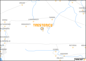 map of Trestenicu