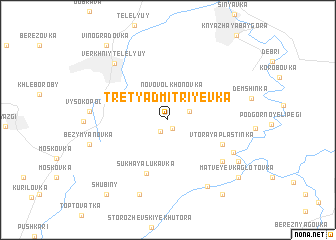 map of Tret\