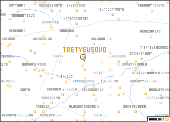 map of Tret\