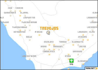 map of Trevejos