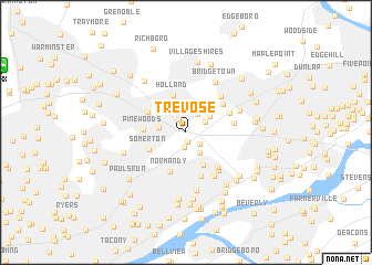 map of Trevose