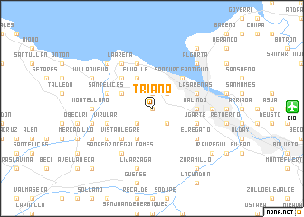 map of Triano