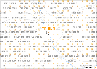 map of Tribur