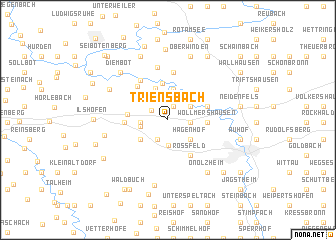 map of Triensbach