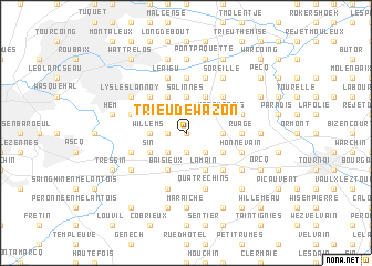 map of Trieu-de-Wazon
