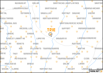map of Trie