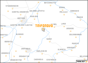 map of Trifonovo