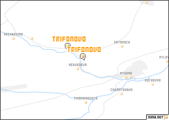 map of Trifonovo