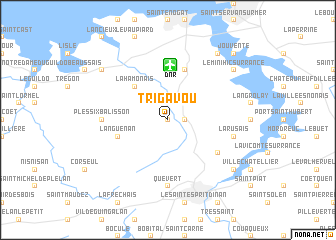 map of Trigavou