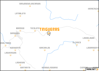 map of Trigueras