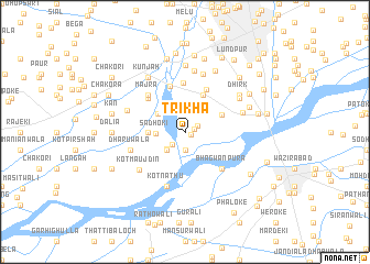 map of Trikha