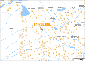 map of Trikulbal