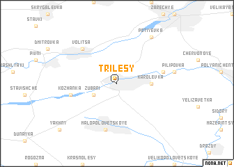 map of Trilesy