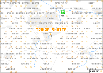 map of Trimpelshütte