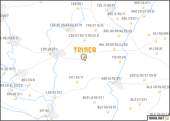 map of Trinca