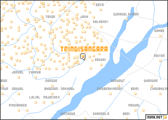 map of Trindi Sangāra