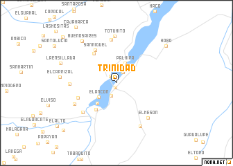 map of Trinidad