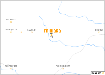 map of Trinidad