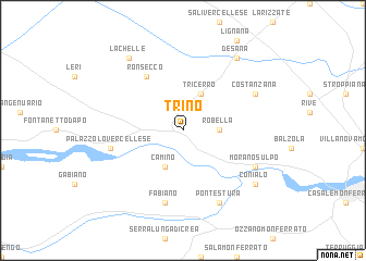 map of Trino