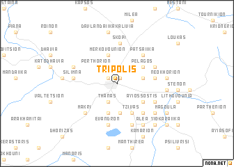 map of Trípolis