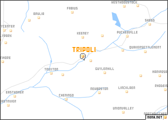 map of Tripoli