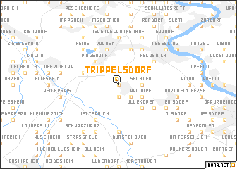 map of Trippelsdorf