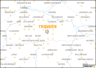 map of Triquerie