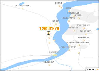 map of Tri Ruch\