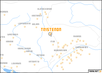 map of Trístenon