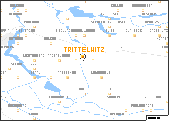 map of Trittelwitz
