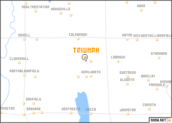 map of Triumph