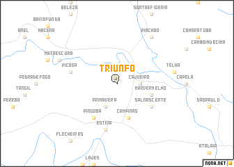 map of Triunfo