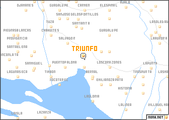 map of Triunfo