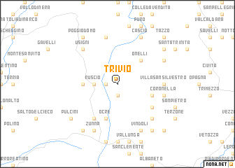 map of Trivio