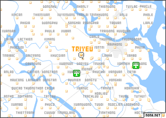 map of Tri Yếu