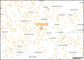map of Trnovac