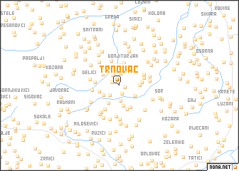 map of Trnovac