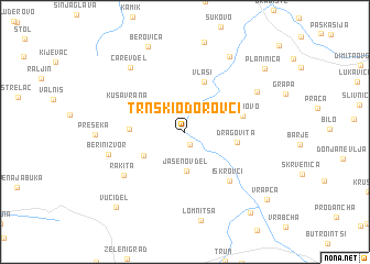 map of Trnski Odorovci