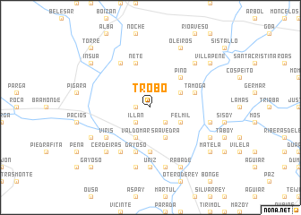 map of Trobo