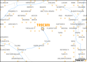 map of Trocani