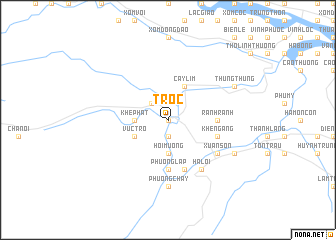 map of Trốc
