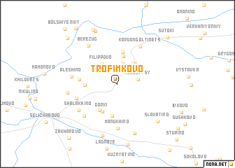 map of Trofimkovo