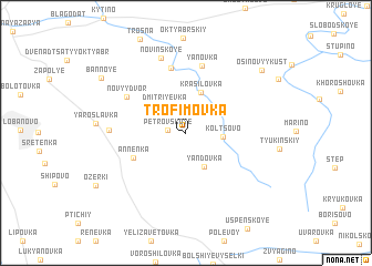 map of Trofimovka
