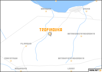 map of Trofimovka