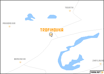map of Trofīmovka