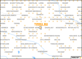 map of Troglau
