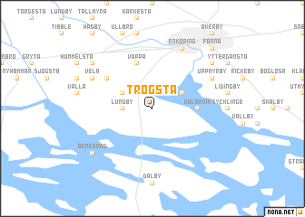 map of Trogsta