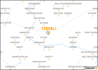 map of Trokeli