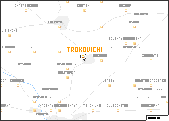 map of Trokovichi