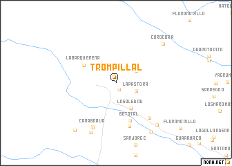 map of Trompillal